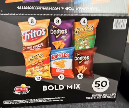 Photo of free Variety packs - chips (Fremont High) #1