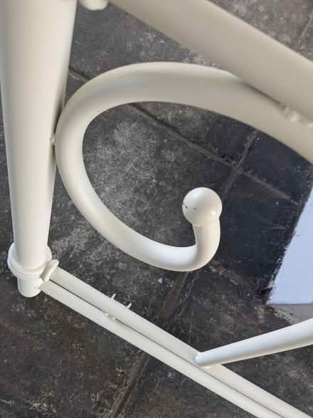 Photo of free Metal headboard double (W2 Lancaster Gate) #2