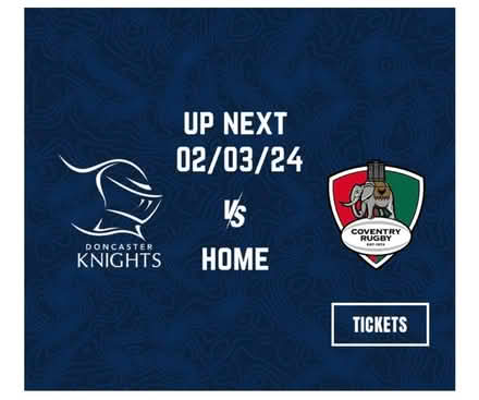 Photo of free Rugby tickets (S8) #1