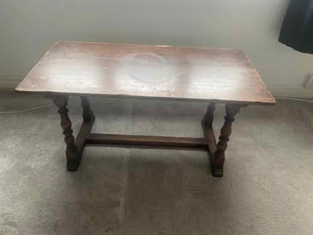 Photo of free Wooden coffee table (Great Marton Moss FY4) #1