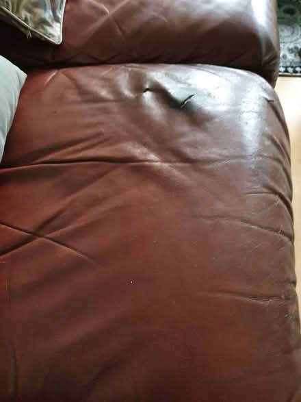 Photo of free Leather Corner sofa (UB7 west drayton) #1