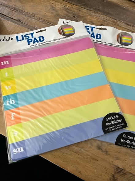 Photo of free Day of the Week List Pads (dumbo) #1