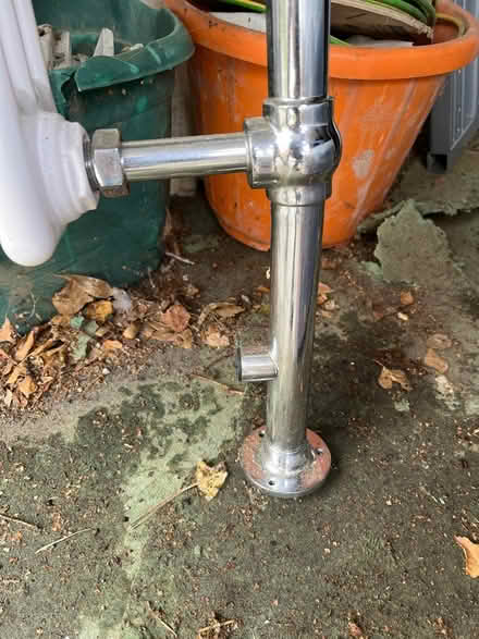 Photo of free Bathroom radiator - damaged (Walton on Thames KT12) #2