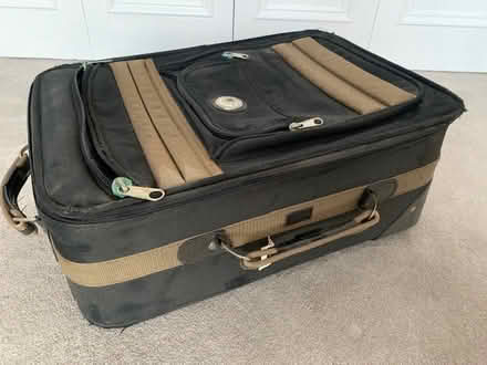Photo of free Medium Suitcase with Zipped Pockets (TW16) #1