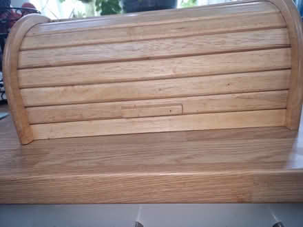 Photo of free Wooden Bread bin (Arley CV7) #1