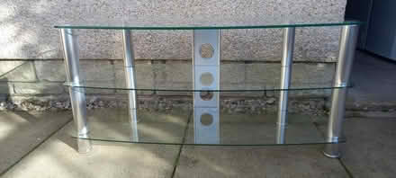 Photo of free Glass TV stand (Viewlands PH1) #1