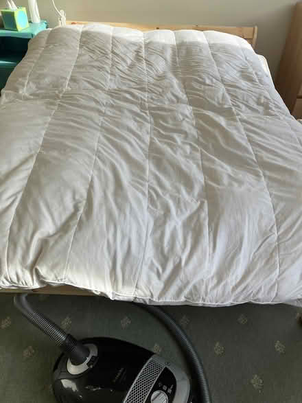 Photo of free Duck down mattress topper (Cambridge UK) #1