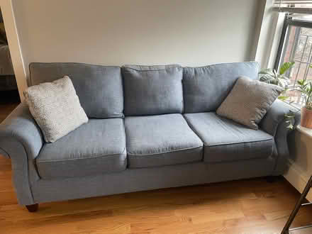 Photo of free Blue Couch (South End) #2
