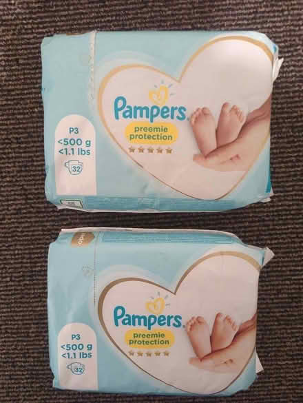Photo of free Premature Nappies (Merton SW19) #2