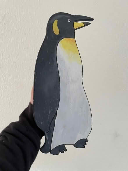 Photo of free Wooden painted penguin wall piece (London Rd, HW HP11) #1