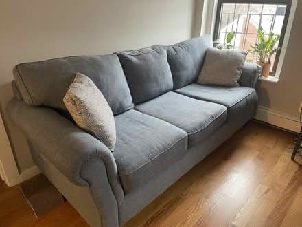 Photo of free Blue Couch (South End) #3