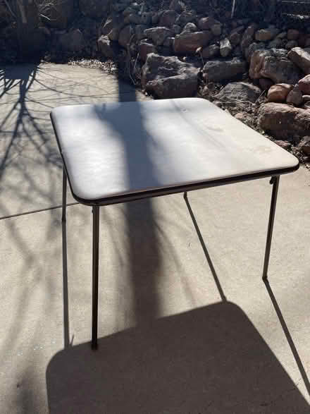 Photo of free Folding table (Dover drive, Boulder) #1