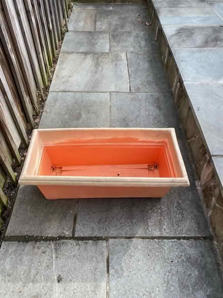 Photo of free Plastic rectangular outdoor planter (Capitol Hill, Duncan St NE) #1