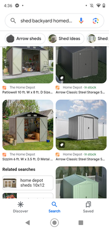 Photo of large sizebackyard Shed (Alton Towers Circle) #2
