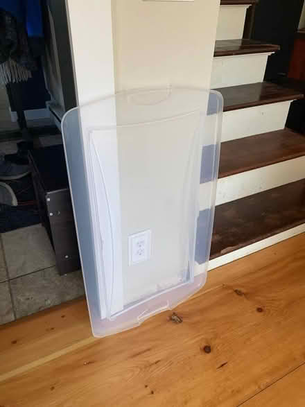 Photo of free Large plastic bin tops (Granby, MA) #1