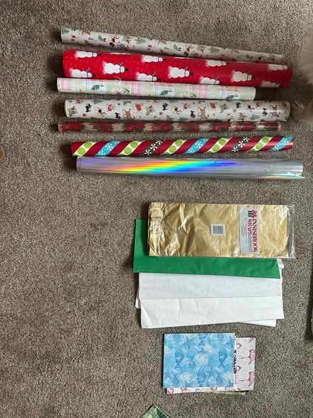 Photo of free Lots of gift wrap, bows, etc (Dundee & Hicks Palatine) #2
