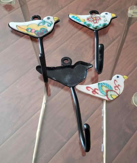 Photo of free Small Decorative Hooks (Barrington Rd & Weathersfield) #1