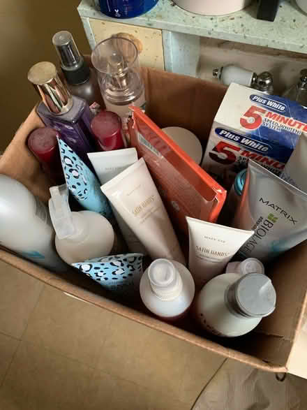 Photo of free Box of hair and bath/body products (Kecoughtan & LaSalle) #1