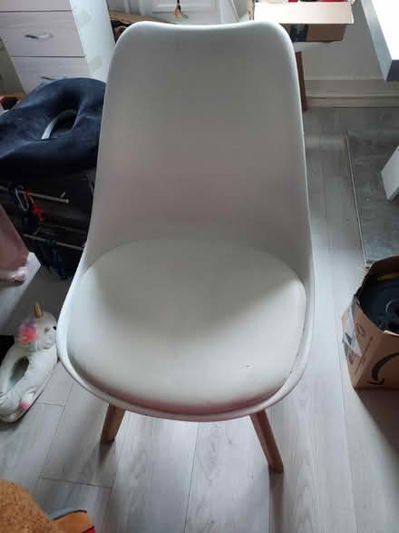 Photo of free White chairs (North Finchley N12) #1