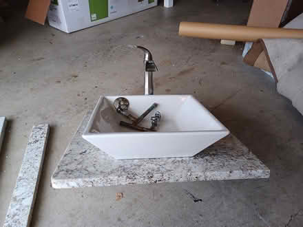 Photo of free Granite Top, Faucet, Basin (East Nashville) #1
