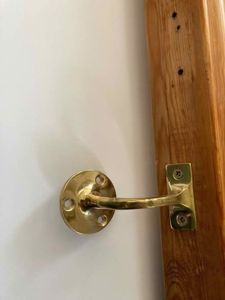 Photo of free 3m pine bannister with brackets (Banstead, near High Street) #2