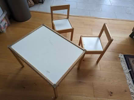 Photo of free Children's table and chairs (Totnes) #2