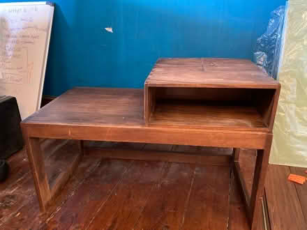 Photo of free Solid wood telephone table/seat (Pontypridd) #1