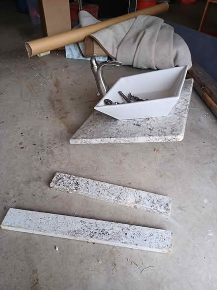 Photo of free Granite Top, Faucet, Basin (East Nashville) #2