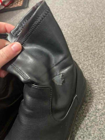 Photo of free Women’s chunky black sock boots (OL6, Ashton-under-lyne) #2