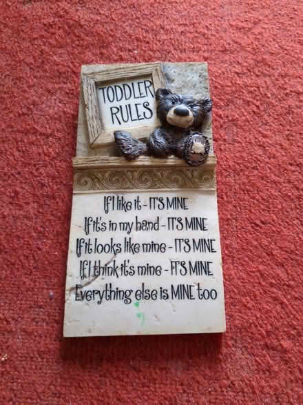 Photo of free Wall plaque (TQ3) #1