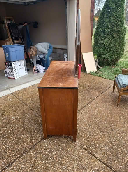 Photo of free Vintage Dresser with Mirror (East Nashville) #2