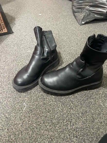 Photo of free Women’s chunky black sock boots (OL6, Ashton-under-lyne) #3