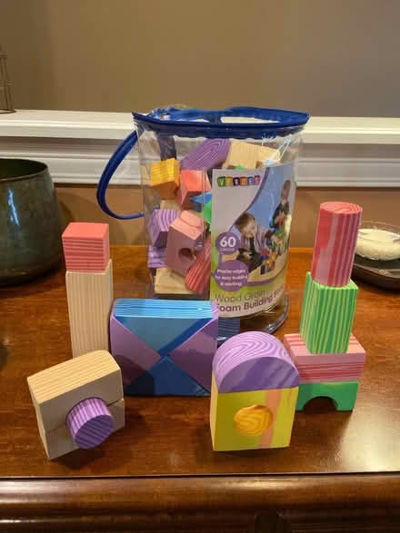 Photo of free Foam stacking blocks (Mason) #1