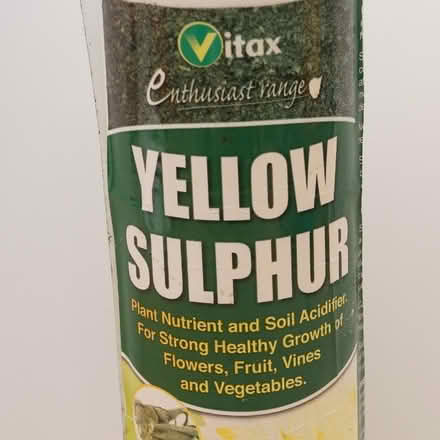 Photo of free Yellow sulphur powder (Levenshulme M12) #1