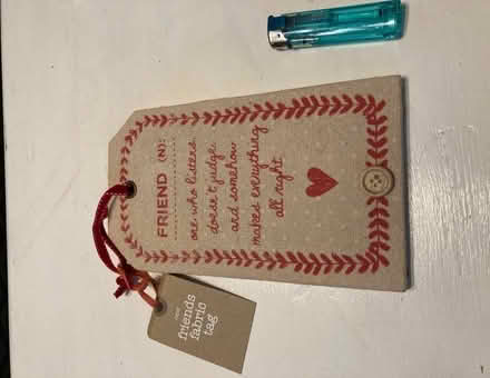 Photo of free Friend plaque (Rockliffe) #1