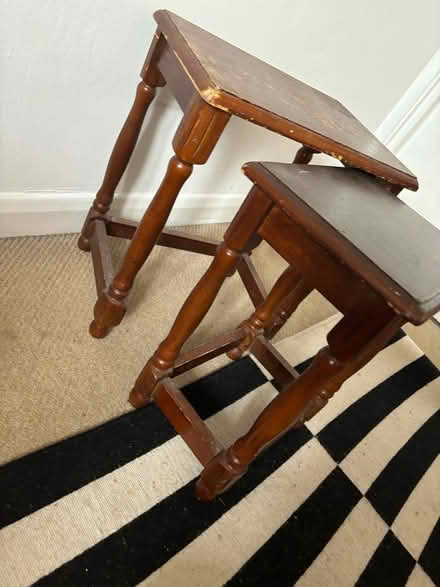 Photo of free Small nest of tables (Kew Gardens TW9) #1