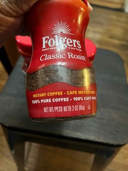 Photo of free Folgers Instant Coffee (DC Marshall Heights 20019) #1