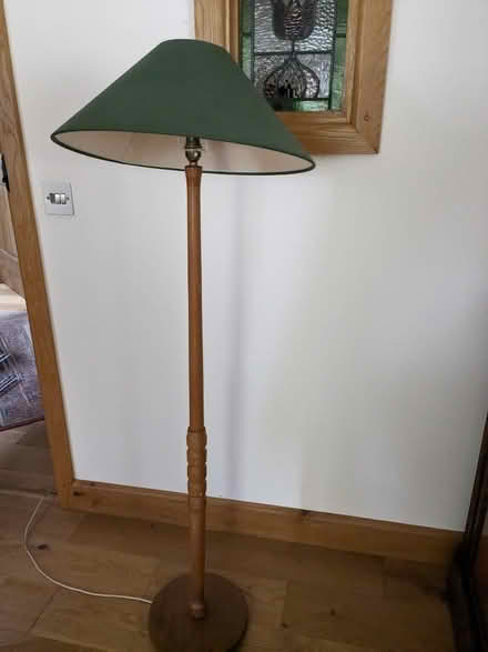 Photo of free Pine freestanding lamp stand (Great Ness SY4) #1