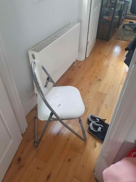 Photo of free Fold up chair (Walthamstow) #3