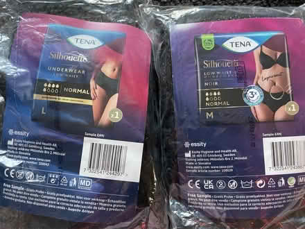Photo of free Tena ladies black underwear X 2 (Pontefract WF8 area) #1