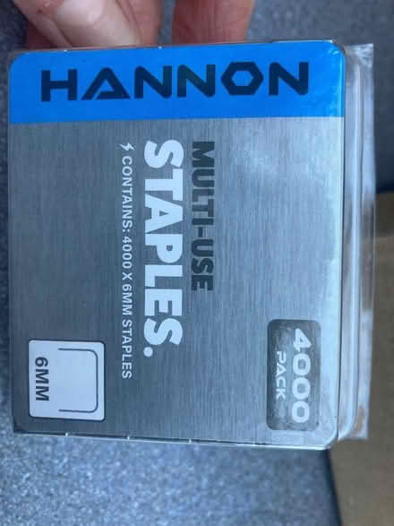 Photo of free Staples for a staple gun (Motspur Park KT3) #1