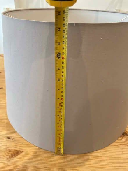 Photo of free Large grey lampshade (Bradford Road, Combe Down) #2