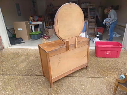 Photo of free Vintage Dresser with Mirror (East Nashville) #1