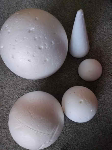 Photo of free Polystyrene spheres x 6 (Marsworth HP23) #1