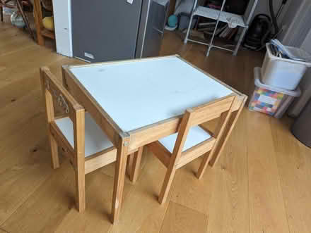 Photo of free Children's table and chairs (Totnes) #1
