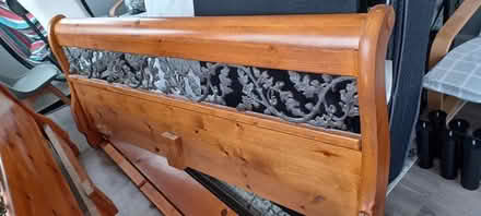 Photo of free King size sleigh bed frame (Woburn near the center) #2