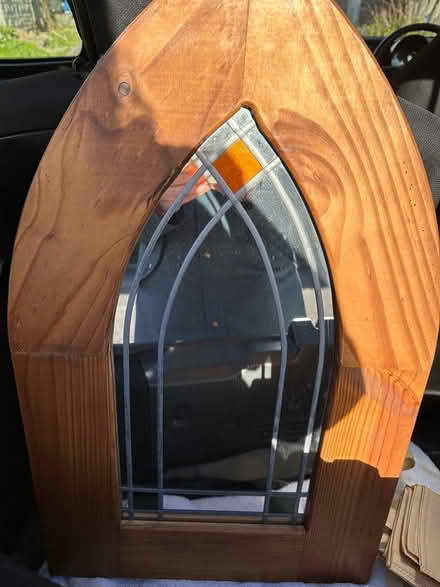 Photo of free Wood framed mirror (Langport) #1