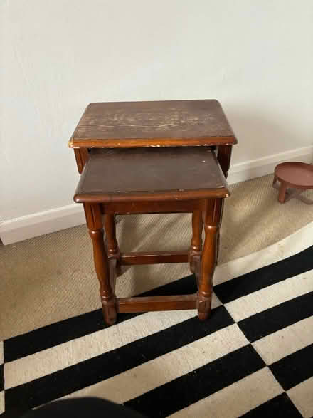Photo of free Small nest of tables (Kew Gardens TW9) #3