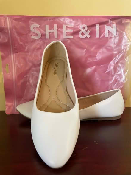 Photo of free White Ballet Flats size 8 - She&in (South Morang) #1