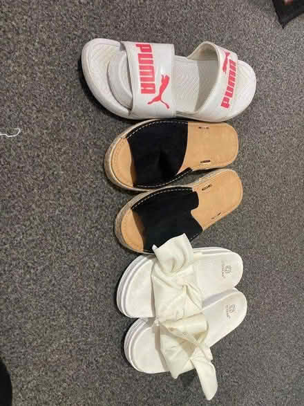 Photo of free 6 pairs of women’s sliders (OL6, Ashton-under-lyne) #1